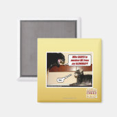 Aimant Qui ose me réveiller ? (Recto/Verso)