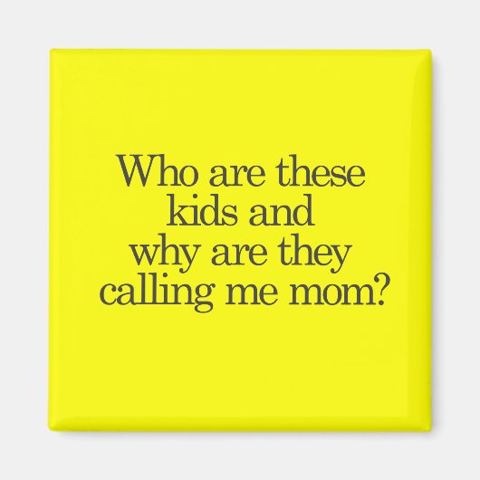 Aimant Qui sont ces enfants (Devant)