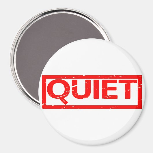 Aimant Quiet Stamp (Recto/Verso)