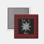 Aimant Qu'il neige (Recto/Verso)