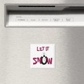 Aimant Qu'il neige... (In Situ (Lave-vaisselle))