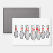 Aimant Quille de bowling (Recto/Verso)