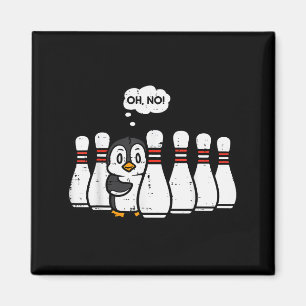 Aimant Quilles de pingouin Ns Oh Non Drôle Joueur Hommes 