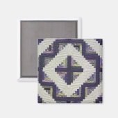 Aimant Quilt Cabine du journal (Recto/Verso)