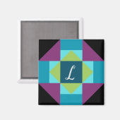 Aimant Quilte de grange personnalisée (Recto/Verso)