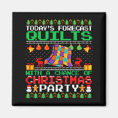 Aimant Quilts Christmas Party Quilts Quilting Christmas U (Devant)