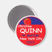 Aimant Quinn Maire du NYC 2013 (Recto/Verso)