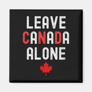 Aimant Quitter le Canada seul - Conception anti-tarifaire