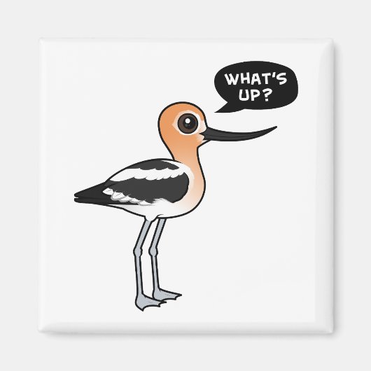 Aimant Quoi de neuf ? (Devant)