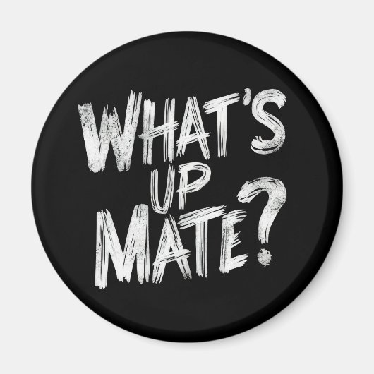 Aimant Quoi de neuf ? (Devant)