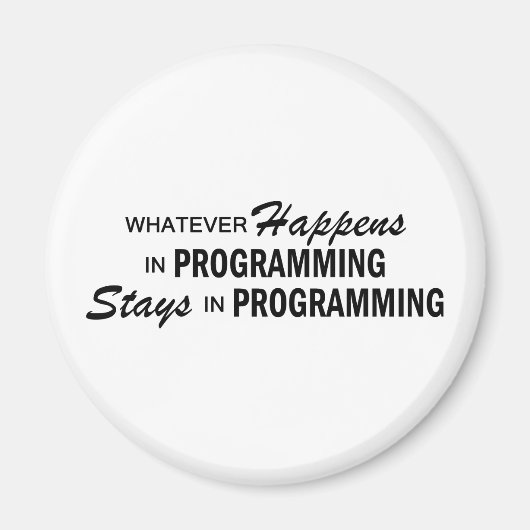 Aimant Quoi qu'il arrive - Programmation (Devant)