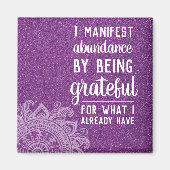 Aimant Quota inspiratoire I Dans la déclaration Motivatio (Devant)