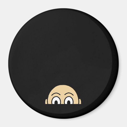 Aimant Quote de base graphique Peekaboo (Devant)