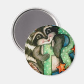 Aimant R est pour Raccoon (Recto/Verso)