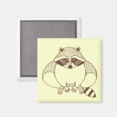 Aimant Raccoon (Recto/Verso)