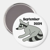 Aimant Raccoon, septembre 2024 (Recto/Verso)
