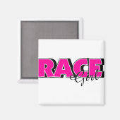 Aimant Race Girl (Recto/Verso)