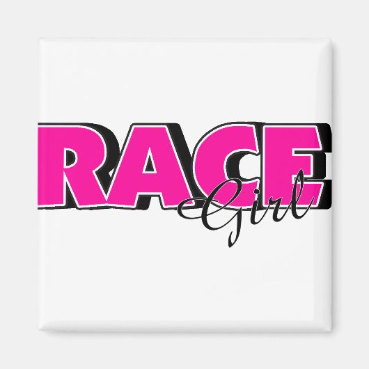 Aimant Race Girl (Devant)