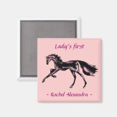 Aimant Rachel Alexandra, gagnante de Preakness 2009 (Recto/Verso)