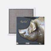 AIMANT RACHEL LE MATÉRIEL DE LA BANQUE PIGGY (Recto/Verso)