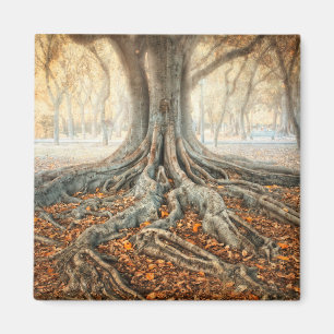 Aimant Racines antiques d'arbre