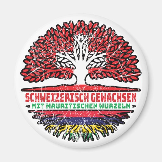 Aimant Racines de l’arbre de Suisse (Devant)