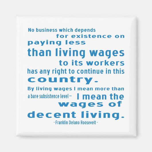 Aimant RAD sur les salaires (Devant)