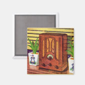 Aimant Radio de la cathédrale 1937 (Recto/Verso)