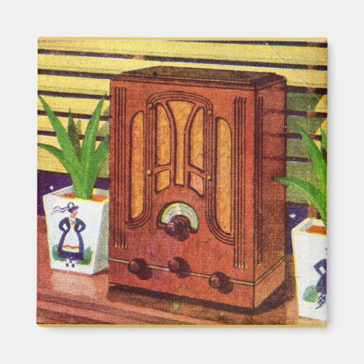 Aimant Radio de la cathédrale 1937 (Devant)
