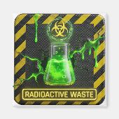 Aimant Radioactive Waste Absinthe (Devant)