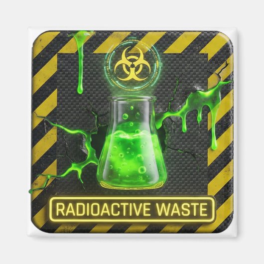 Aimant Radioactive Waste Absinthe (Devant)