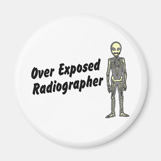 Aimant Radiographe Exposé (Devant)