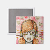 Aimant Radiohead (Recto/Verso)