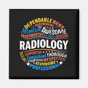 Aimant Radiologie Drôle Semaine de l'appréciation des tec