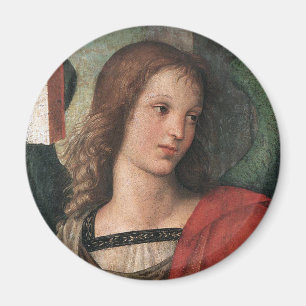 Aimant Raffaello Sanzio d'ange de Noël de Raphael