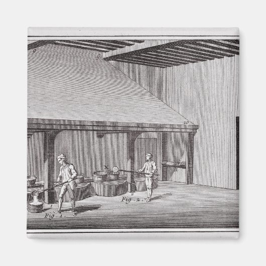 Aimant Raffinage du salpêtre (Devant)