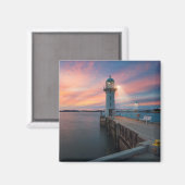 Aimant Raffles phare | Marina, Singapour (Recto/Verso)