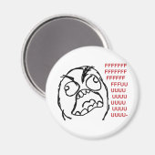 Aimant Rage guy fuuu fuuuu (Recto/Verso)