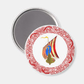 Aimant Raiders viking (Recto/Verso)