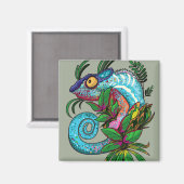 Aimant Rainbow Chameleon (Recto/Verso)