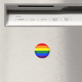 Aimant Rainbow Flag & Fierté Rainbow / communauté LGBT Ma (In Situ (Lave-vaisselle))