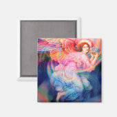 Aimant Rainbow Guardian Angel (Recto/Verso)
