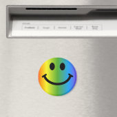 Aimant Rainbow Happy Face (In Situ (Lave-vaisselle))