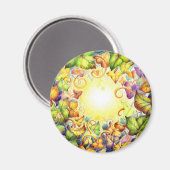 Aimant Rainbow Ivy Eye (Recto/Verso)