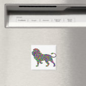 Aimant Rainbow Lion (In Situ (Lave-vaisselle))