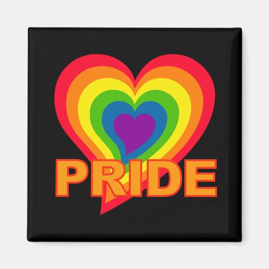 Aimant Rainbow Pride (Devant)