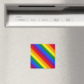 Aimant Rainbow Pride Diversité Égalité des droits Inclusi (In Situ (Lave-vaisselle))