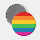 Aimant Rainbow Stripes (Recto/Verso)