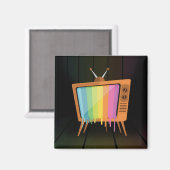 Aimant Rainbow TV (Recto/Verso)