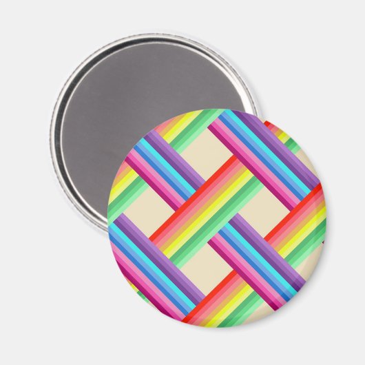 Aimant Rainbow Twist (Recto/Verso)